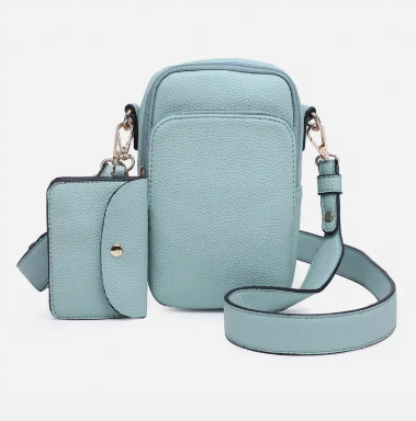 Parker Crossbody Purse Beige