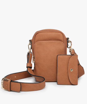 Parker Crossbody Purse Beige
