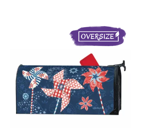 Pinwheel Os Patriotic Pinwheels OS MailWrap – Andrea's Schnuck Store