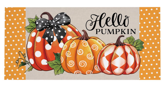 Patterned Pumpkins Sassafras Switch Mat