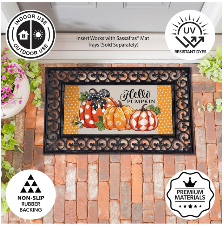 Patterned Pumpkins Sassafras Switch Mat