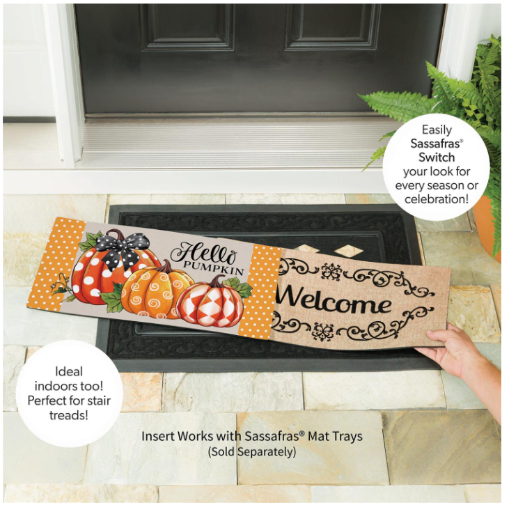 Patterned Pumpkins Sassafras Switch Mat