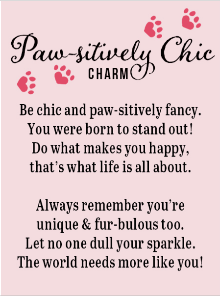 Pawfectly Chic - Charm