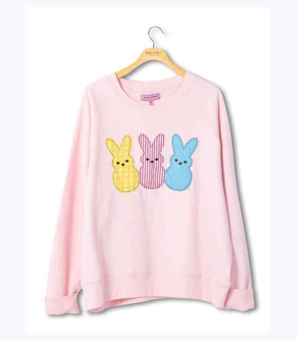 Simply Southern Peeps Crew Sweatshirt