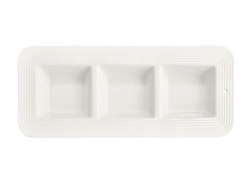 Pinstripes Garnish Dish Nora Fleming