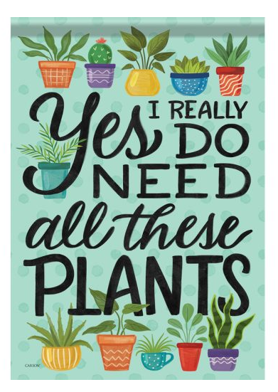 "Plants" Dura Soft™ Garden Flag