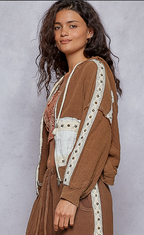 Pol Balloon Sleeve Jacket