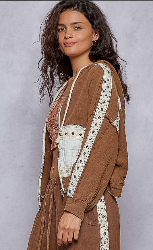 Pol Balloon Sleeve Jacket