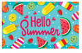 Popsicles Door Mat