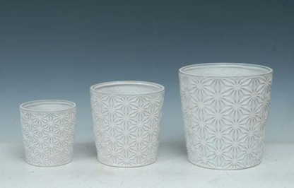 PORCELAIN POT WITH HOLE