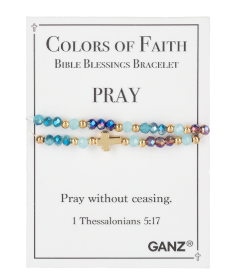 Colors of Faith Bible Blessings Bracelets