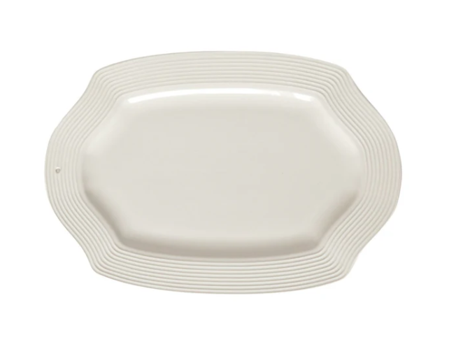 pretty platter Nora Fleming scalloped serving platter