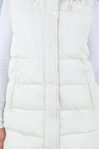 Serena Puffer Long Vest