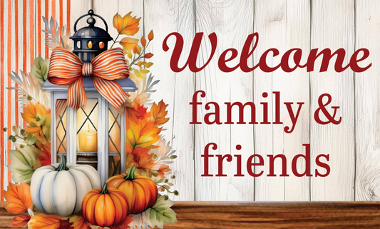 Pumpkin Lantern-Floor Mat