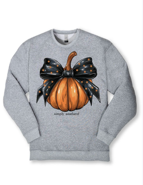 Pumpkin Sweatshirt by Simply Southern