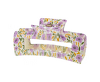 Floral Hair Claw Clips