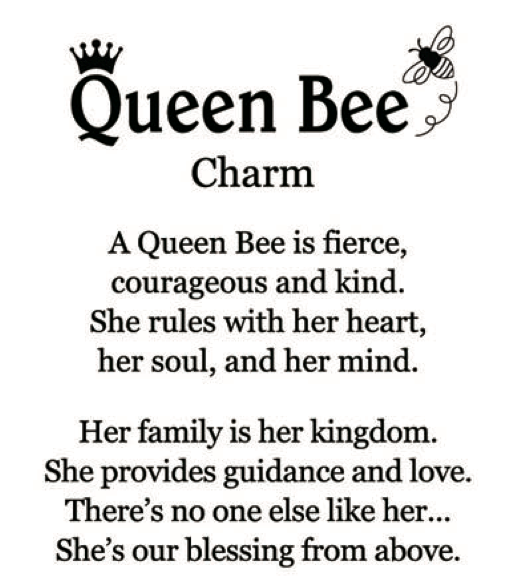 Queen Bee Charm