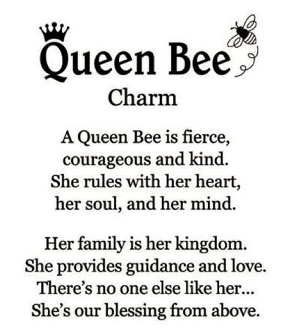 Queen Bee Charm