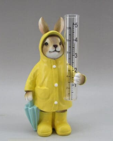 Rabbit Rain Gauge