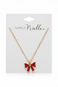 Bow Necklace