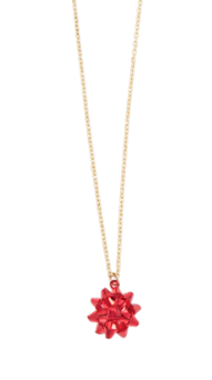 Holiday Bow Necklace