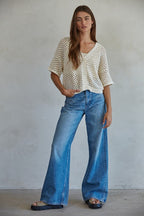 Reid Open Knit Cardigan