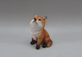 Resin Sitting Fox