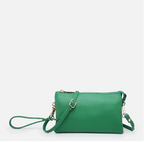 Jen & Co. - M013 Riley Monogrammable 3 Compartment Crossbody/Wristlet