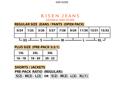 Risen High Rise Front Seam With Slit Shorts