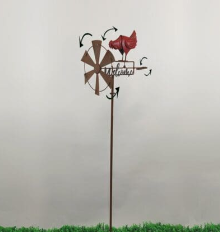 Rooster Windmill