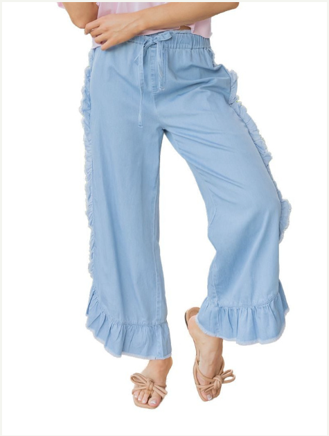 Pants That Ruffle simply southern - Ruffle Pants – Andrea's Schnuck Store