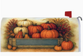Custom Decor - Large Mailbox Makeover-Rustic Pumpkins