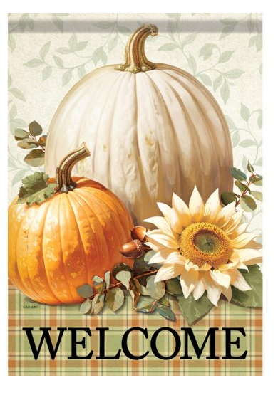 "Sage Pumpkins" Durasoft™ Flag