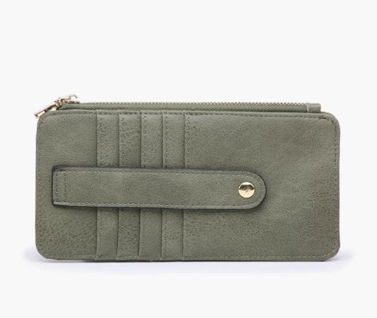 Saige-Wallet Olive