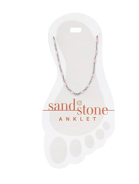 Sand and Stone Anklets