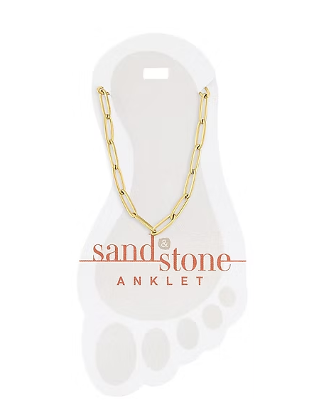 Sand and Stone Anklets