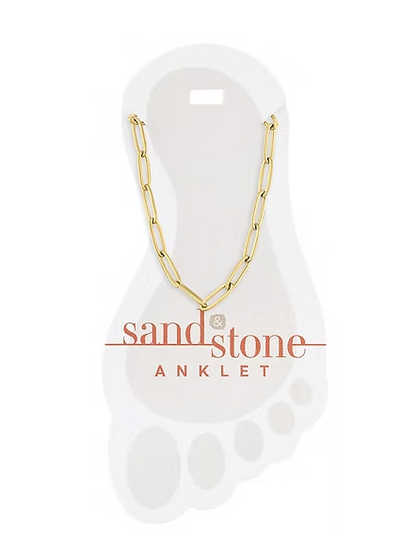 Sand and Stone Anklets