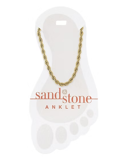 Sand and Stone Anklets