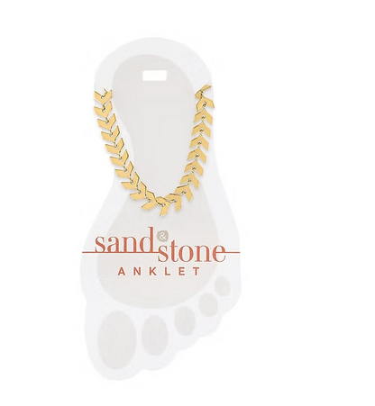 Sand and Stone Anklets