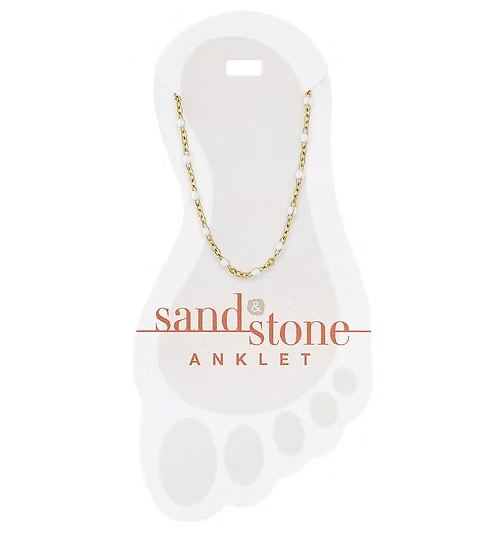 Sand and Stone Anklets