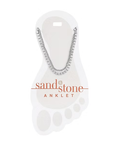 Sand and Stone Anklets