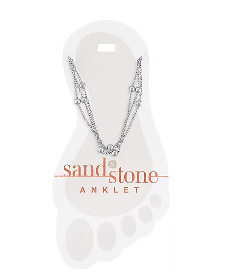 Sand and Stone Anklets