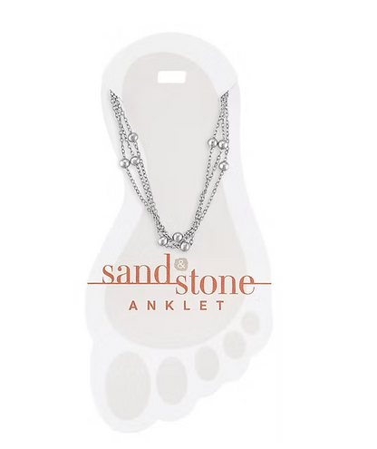 Sand and Stone Anklets