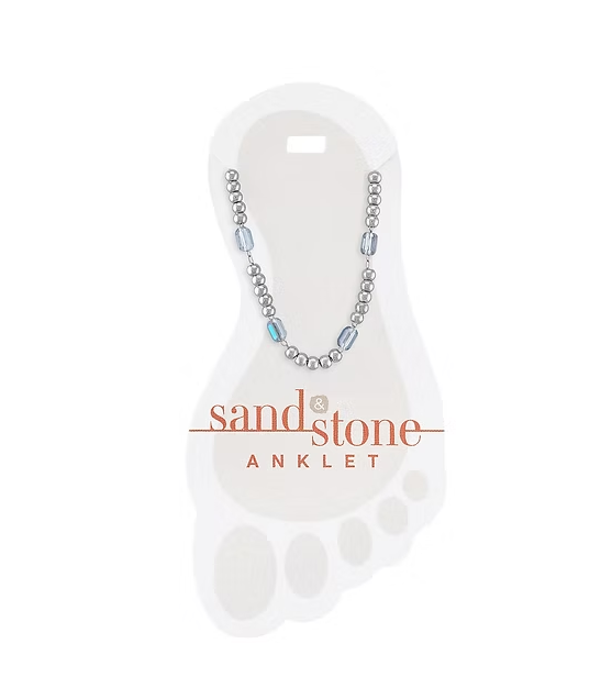 Sand and Stone Anklets