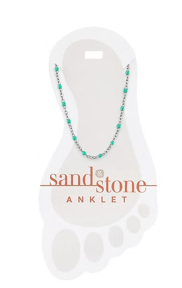 Sand and Stone Anklets
