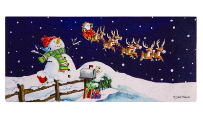 Santa & Snowman Sassafras Switch Mat