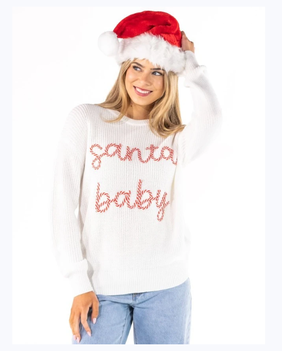 simply southern - The Holiday Rope Sweater