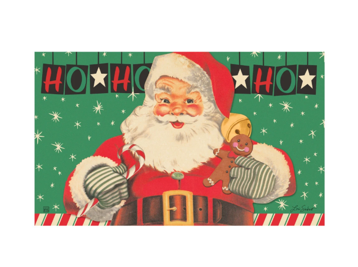 Santa's Retro Christmas Cheer MatMate