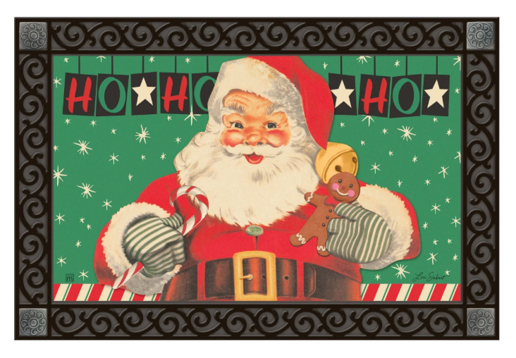 Santa's Retro Christmas Cheer MatMate