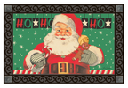 Santa's Retro Christmas Cheer MatMate